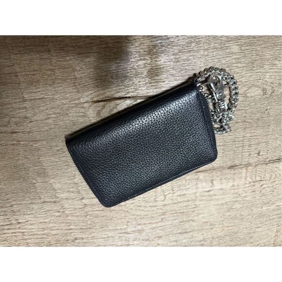 Marc Jacobs Lone Rider Wingman Women's Smartphone Wristlet Wallet with chain - Picture 9 of 9
